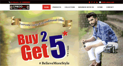 Desktop Screenshot of credonx.com